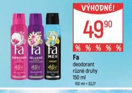 Fa deodorant