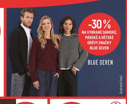 Oděvy Blue Seven