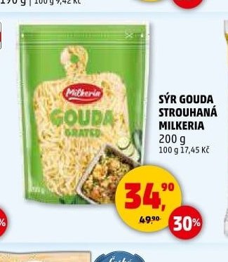 SÝR GOUDA STROUHANÁ MILKERIA