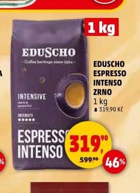 EDUSCHO ESPRESSO INTENSO ZRNO 1 kg