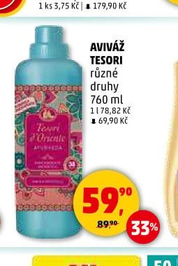 AVIVÁŽ TESORI různé druhy 760 ml