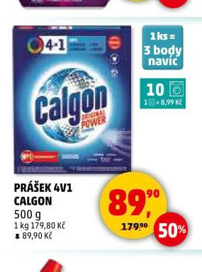 PRÁŠEK 4V1 CALGON 500 g