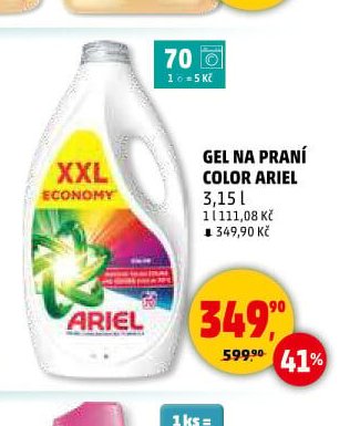 GEL NA PRANÍ COLOR ARIEL 3,15 l