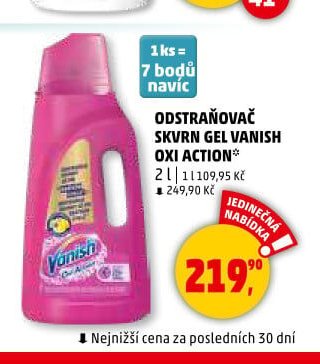 ODSTRAŇOVAČ SKVRN GEL VANISH OXI ACTION 2 l