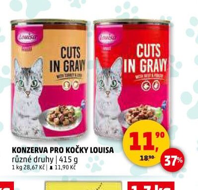 Konzerva pro kočky Louisa