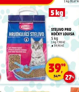 Stelivo pro kočky Louisa