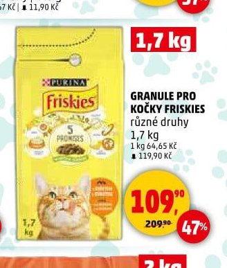 Granule pro kočky Friskies