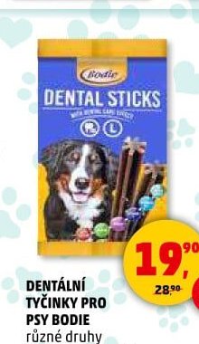 Dentální tyčinky pro psy Bodie