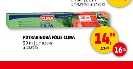 Potravinová fólie Clina