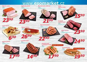 akční leták ESO MARKET 2.1.2025-11.1.2025