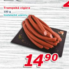 Cigáro trampské Kostelecké uzeniny