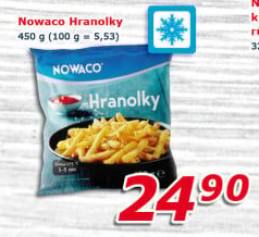 Hranolky mražené Nowaco