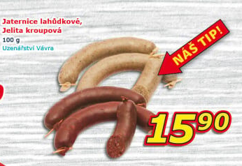 Jelita kroupová Uzenářství Vávra