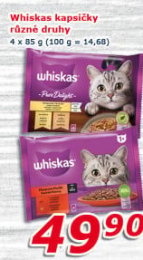 Kapsičky pro kočky Whiskas