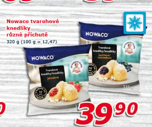 Knedlíky tvarohové mražené Dobroty babičky Kláry