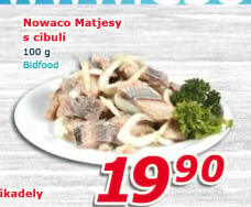 Matjesy s cibulí Nowaco