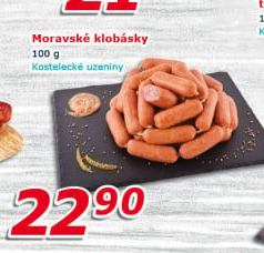 Moravské klobásy Kostelecké uzeniny