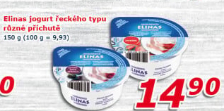Ochucený jogurt řecký Elinas