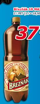 Pivo světlé výčepní 10° Březňák