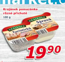 Pomazánky Krajánek