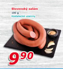 Salám slovenský točený Kostelecké uzeniny