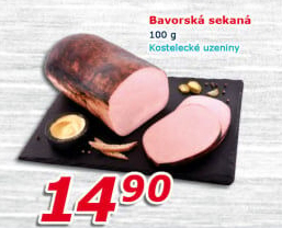 Sekaná bavorskáKostelecké uzeniny