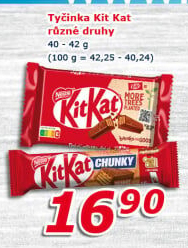 Tyčinka Kit Kat Nestlé