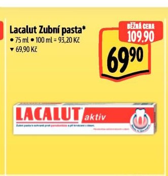 Lacalut Zubní pasta