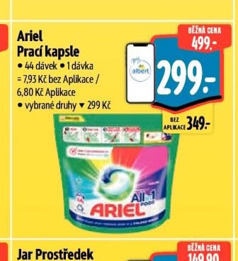 Ariel Prací kapsle