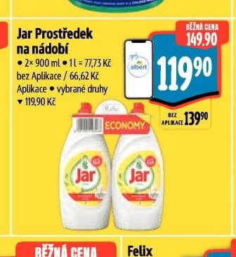 Jar Prostředek na nádobí