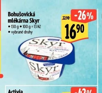 Bohušovická mlékárna Skyr