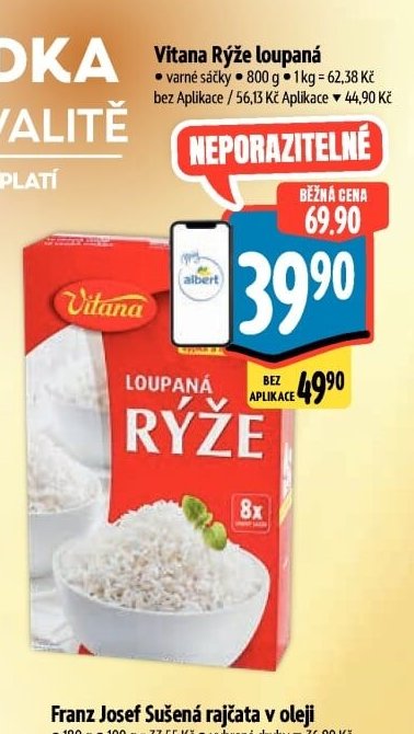 Vitana Rýže loupaná