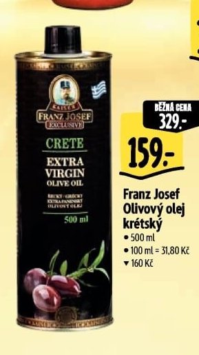 Franz Josef Olivový olej krétský