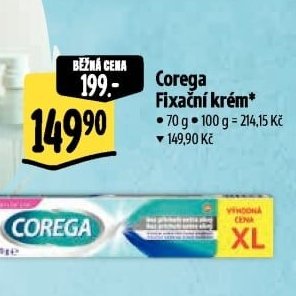 Corega Fixační krém