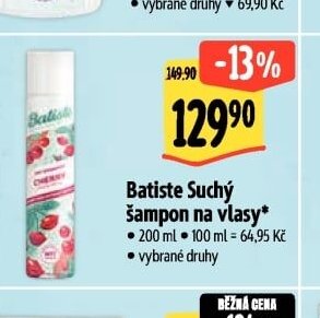 Batiste Suchý šampon na vlasy