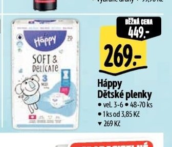Háppy Dětské plenky