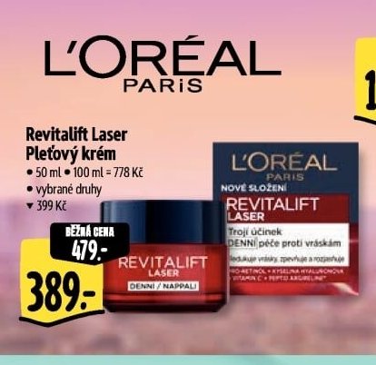 Revitalift Laser Pleťový krém - Albert akcniletaky.com