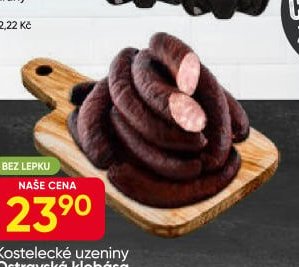 Kostelecké uzeniny Ostravská klobása