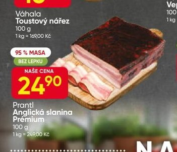 Prantl Anglická slanina Prémium