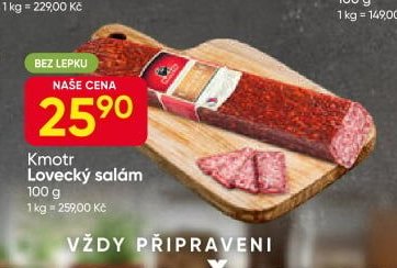 Kmotr Lovecký salám