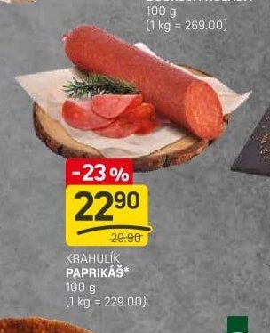 KRAHULÍK PAPRIKÁŠ