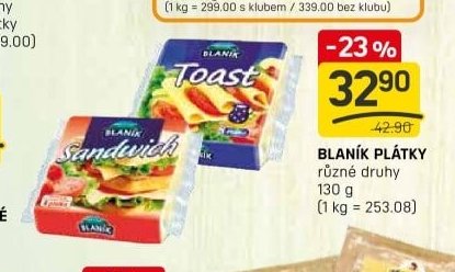 BLANÍK PLÁTKY