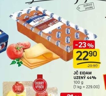 JČ EIDAM UZENÝ 44%