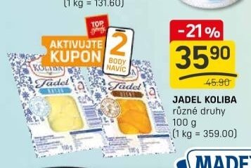 JADEL KOLIBA různé druhy