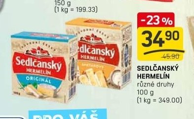 SEDLČANSKÝ HERMELÍN různé druhy