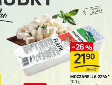Mozzarella 22%