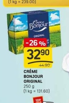 Créme Bonjour Original