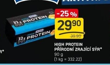 High Protein přírodní zrající sýr