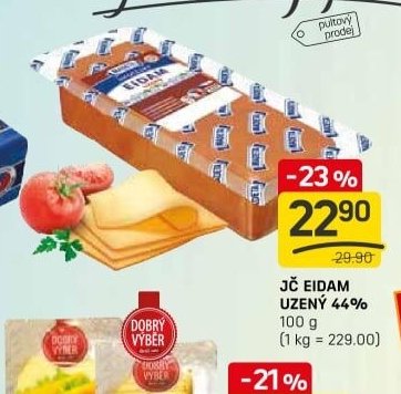 JČ EIDAM UZENÝ 44%