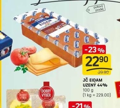 JČ Eidam uzený 44%